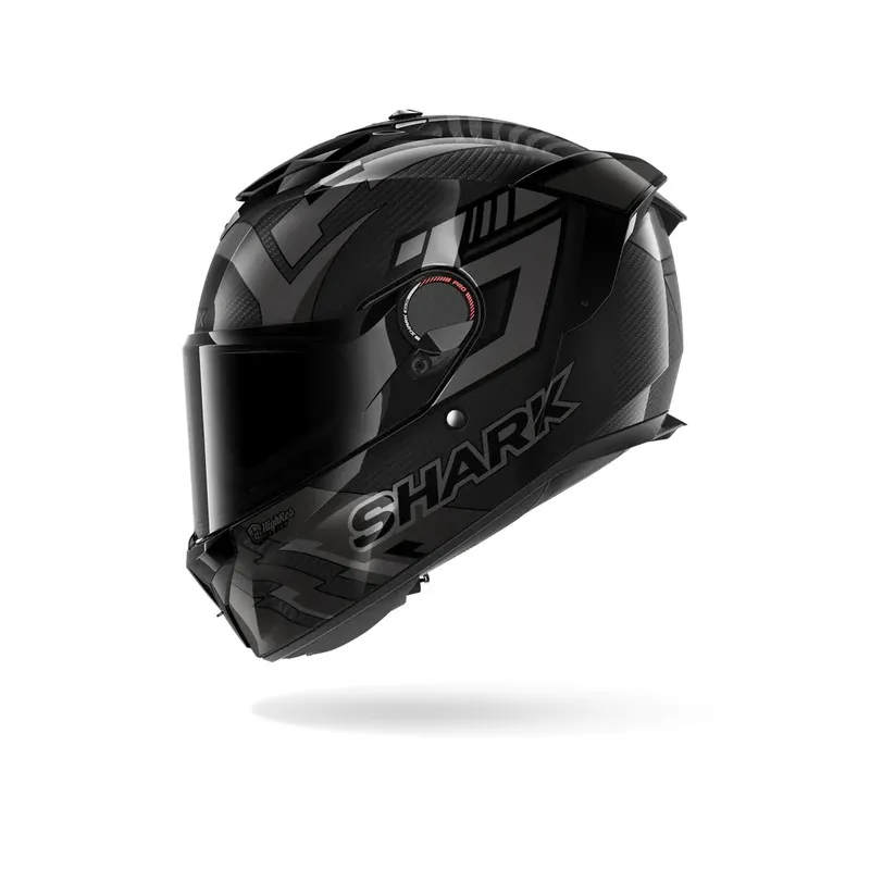SHARK integral motorcycle helmet SPARTAN GT PRO REPLICA ZARCO TRACK RACER carbon / anthracite / chrome