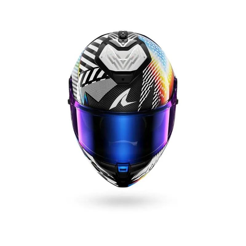 SHARK casque moto intégral SPARTAN GT PRO STHYR carbone / blanc / chrome