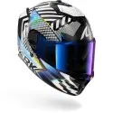 SHARK casque moto intégral SPARTAN GT PRO STHYR carbone / blanc / chrome