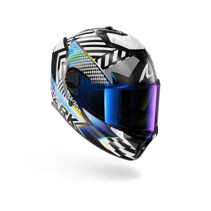 SHARK integral motorcycle helmet SPARTAN GT PRO STHYR carbone / white / chrom