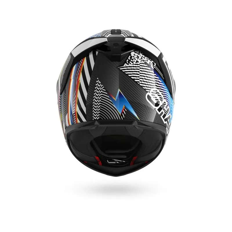 SHARK casque moto intégral SPARTAN GT PRO STHYR carbone / blanc / chrome