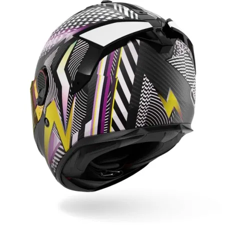 SHARK casque moto intégral SPARTAN GT PRO STHYR carbone mat / blanc / chrome