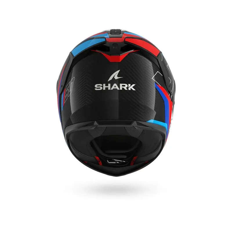 SHARK casque moto intégral SPARTAN GT PRO GUINTOLI carbone mat / blanc / chrome