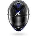 SHARK casque moto intégral SPARTAN GT PRO SPEED-VIB carbone / anthracite / bleu