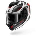 SHARK casque moto intégral SPARTAN GT PRO MEKARIUM CARBBN argent / rouge
