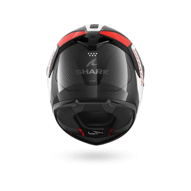 SHARK casque moto intégral SPARTAN GT PRO MEKARIUM CARBBN argent / rouge