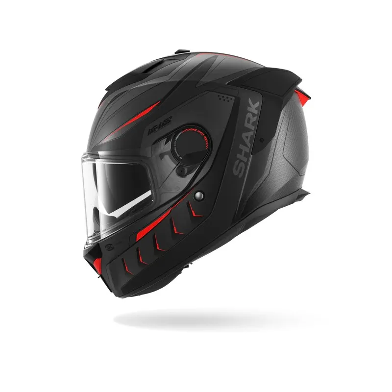 SHARK casque moto intégral SPARTAN GT PRO MEKARIUM carbone mat / anthracite / rouge