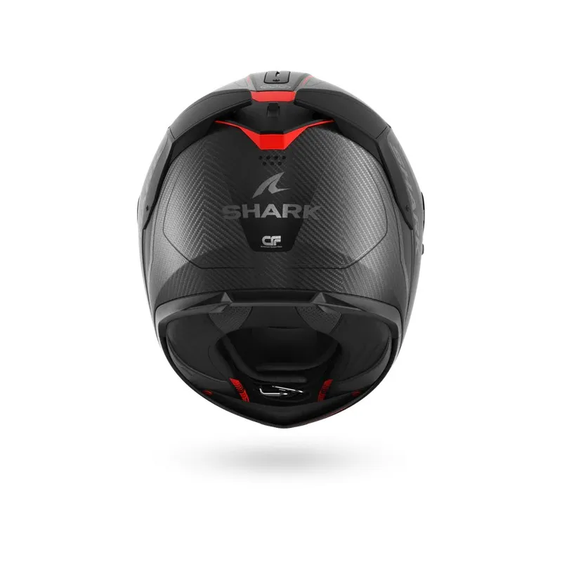 SHARK casque moto intégral SPARTAN GT PRO MEKARIUM carbone mat / anthracite / rouge
