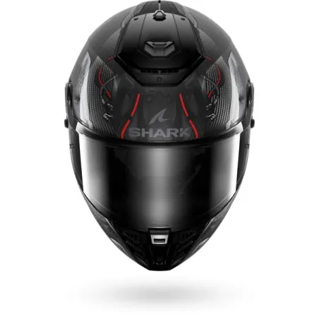 SHARK casque moto intégral SPARTAN RS CARBON XBOT carbone / anthracite / rouge