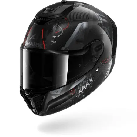 SHARK integral motorcycle helmet SPARTAN RS CARBON XBOT carbon / anthracite / red