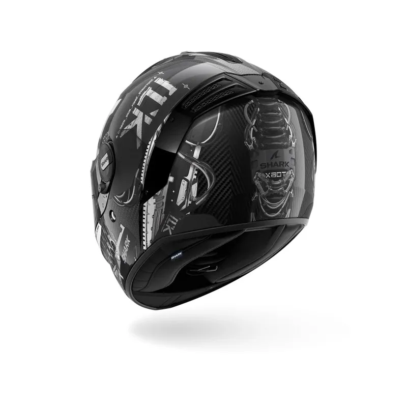 SHARK integral motorcycle helmet SPARTAN RS CARBON XBOT carbon / anthracite / silver