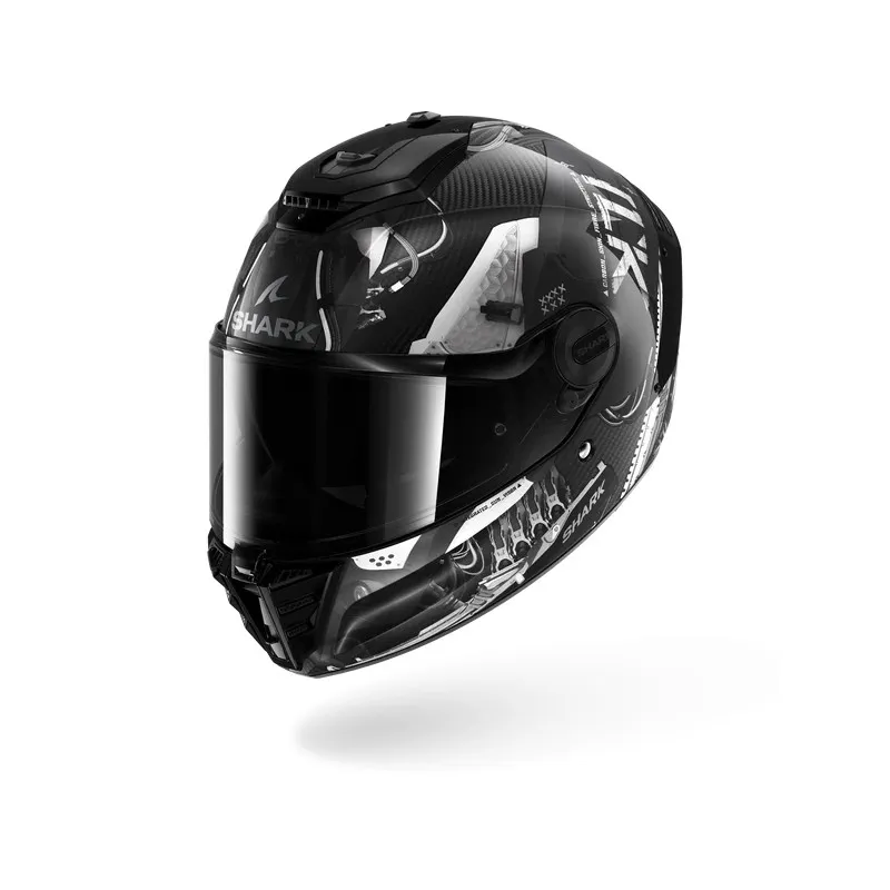 SHARK integral motorcycle helmet SPARTAN RS CARBON XBOT carbon / anthracite / silver