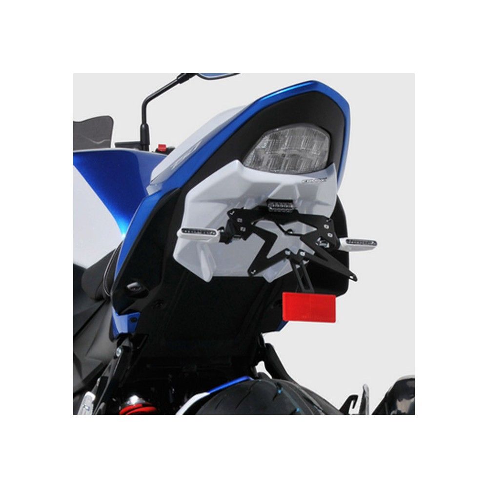 support de plaque GSR 750 2011 2016 brut ermax