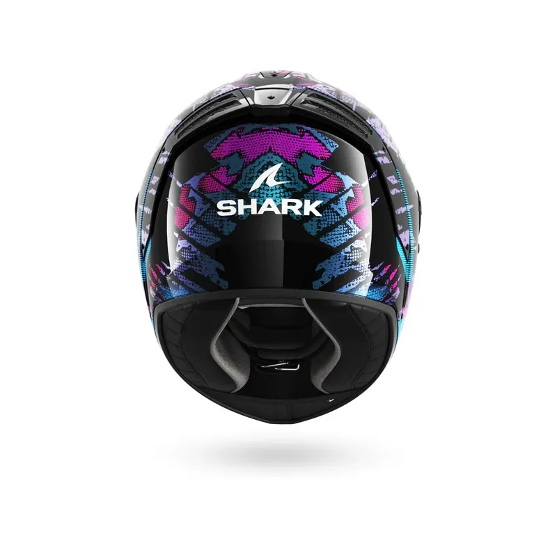 SHARK integral motorcycle helmet SPARTAN RS FIBRE SPARTAN RS REPTAIA black / blue  / glitter