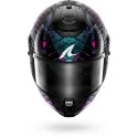 SHARK integral motorcycle helmet SPARTAN RS FIBRE SPARTAN RS REPTAIA black / blue  / glitter