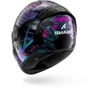 SHARK integral motorcycle helmet SPARTAN RS FIBRE SPARTAN RS REPTAIA black / blue  / glitter