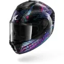 SHARK integral motorcycle helmet SPARTAN RS FIBRE SPARTAN RS REPTAIA black / blue  / glitter