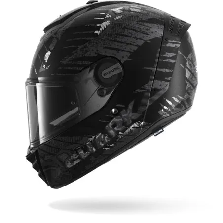 SHARK casque moto intégral SPARTAN RS FIBRE SPARTAN RS REPTAIA noir mat / anthracite