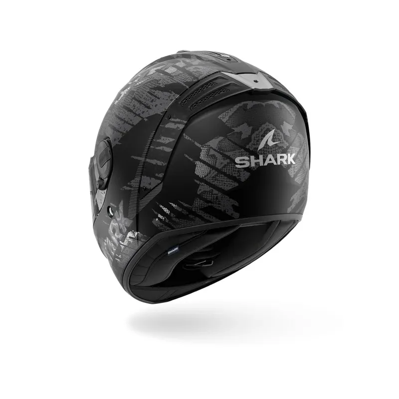 SHARK casque moto intégral SPARTAN RS FIBRE SPARTAN RS REPTAIA noir mat / anthracite