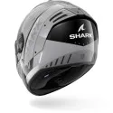 SHARK casque moto intégral SPARTAN RS SPEED-TECH argent / blanc / noir