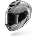 SHARK integral motorcycle helmet SPARTAN RS SPEED-TECH silver / white / black