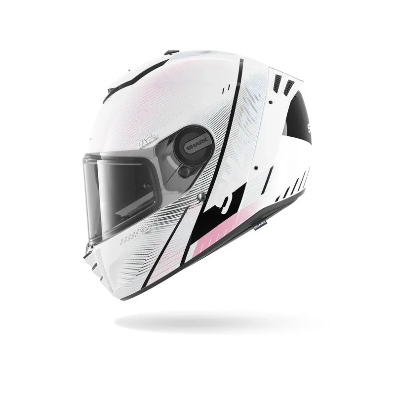 SHARK integral motorcycle helmet SPARTAN RS SPEED-TECH white / purple / black