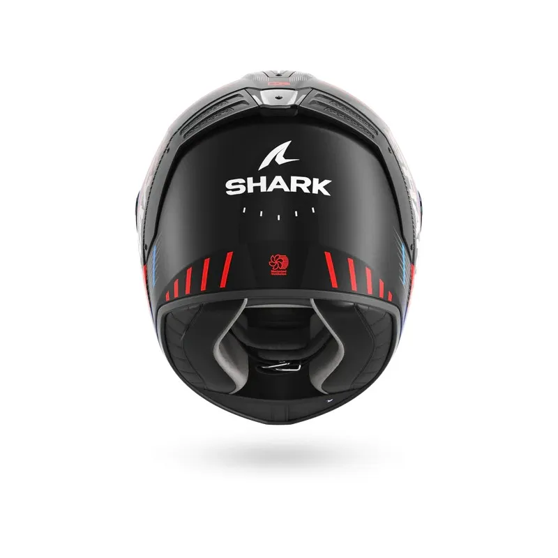 SHARK casque moto intégral SPARTAN RS SPEED-TECH noir mat / bleu / rouge