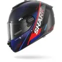 SHARK integral motorcycle helmet SPARTAN RS SPEED-TECH matt black / blue / red