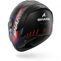 SHARK casque moto intégral SPARTAN RS SPEED-TECH noir mat / bleu / rouge