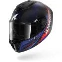 SHARK casque moto intégral SPARTAN RS SPEED-TECH noir mat / bleu / rouge