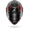 SHARK casque moto intégral SPARTAN RS SHIEVER carbone / anthracite / rouge