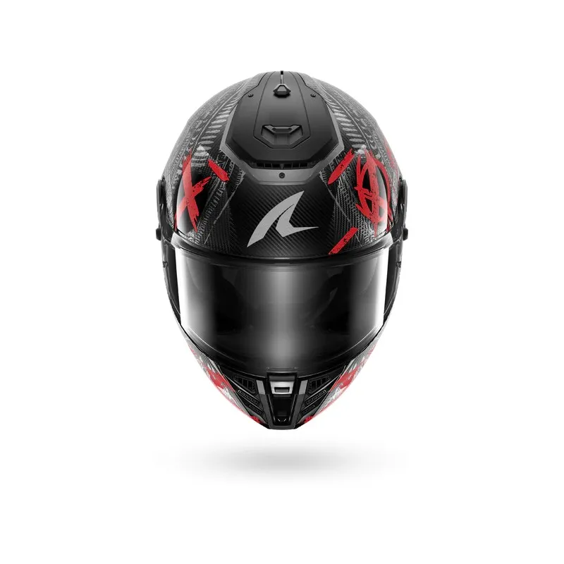 SHARK integral motorcycle helmet SPARTAN RS SHIEVER carbon / anthracite / red