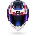 SHARK casque moto intégral SKWAL i3 REPLICA ZARCO GP DE FRANCE blanc / violet / bleu