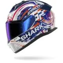 SHARK casque moto intégral SKWAL i3 REPLICA ZARCO GP DE FRANCE blanc / violet / bleu