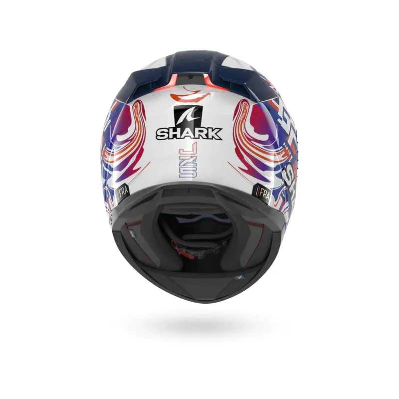 SHARK casque moto intégral SKWAL i3 REPLICA ZARCO GP DE FRANCE blanc / violet / bleu