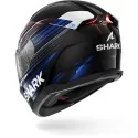 SHARK casque moto intégral SKWAL i3 LIGHT-BLUR noir / rouge / bleu