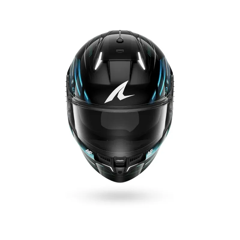 SHARK integral motorcycle helmet SKWAL i3 LIGHT-BLUR black / blue / green