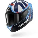 SHARK casque moto intégral SKWAL i3 REPLICA RAUL FERNANDEZ bleu / blanc