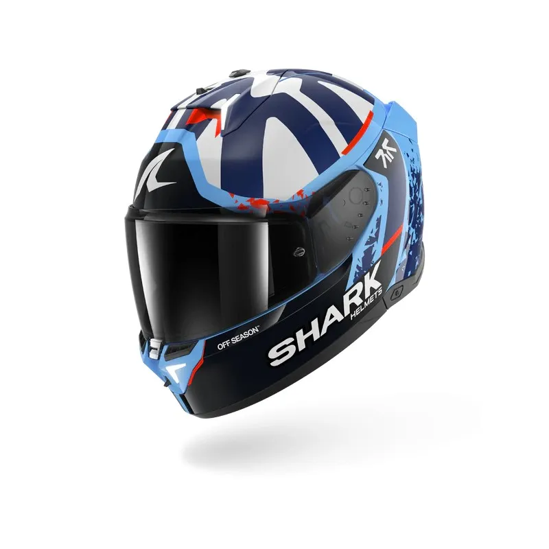 SHARK integral motorcycle helmet SKWAL i3 REPLICA RAUL FERNANDEZ blue / white