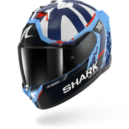 SHARK casque moto intégral SKWAL i3 REPLICA RAUL FERNANDEZ bleu / blanc