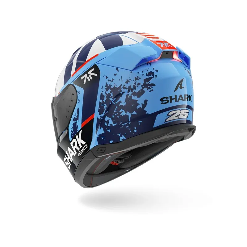 SHARK integral motorcycle helmet SKWAL i3 REPLICA RAUL FERNANDEZ blue / white
