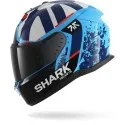 SHARK integral motorcycle helmet SKWAL i3 REPLICA RAUL FERNANDEZ blue / white