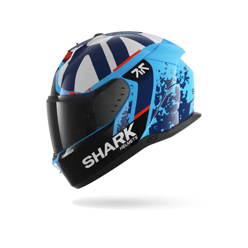 SHARK integral motorcycle helmet SKWAL i3 REPLICA RAUL FERNANDEZ blue / white