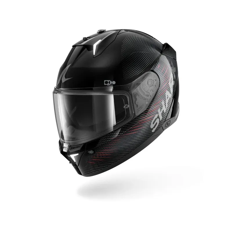 SHARK casque moto intégral SKWAL i3 SP LYNE oir / anthracite / rouge