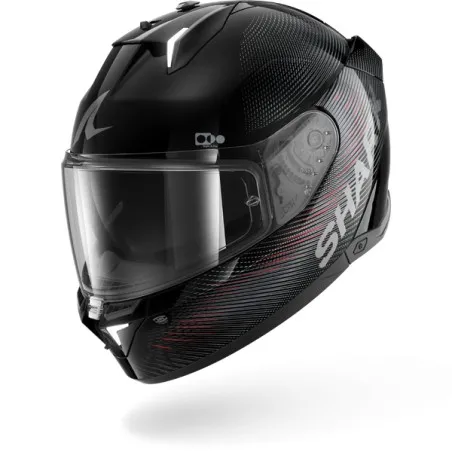 SHARK casque moto intégral SKWAL i3 SP LYNE oir / anthracite / rouge