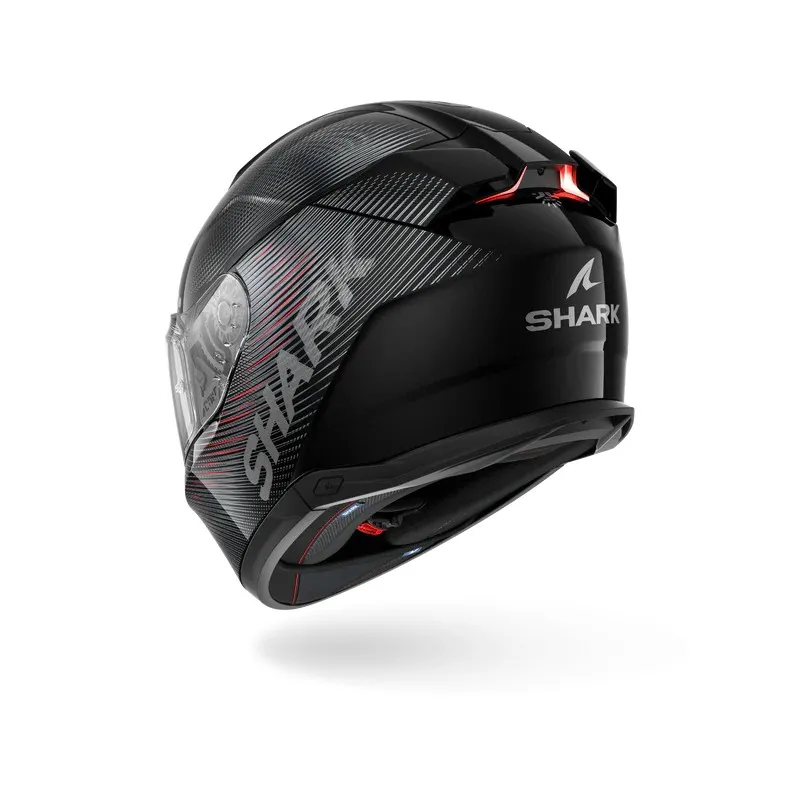 SHARK casque moto intégral SKWAL i3 SP LYNE oir / anthracite / rouge