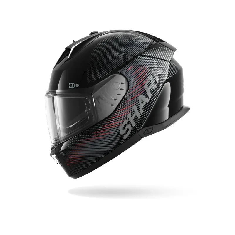SHARK integral motorcycle helmet SKWAL i3 SP LYNE black / anthracite / red