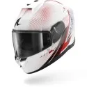 SHARK casque moto intégral SKWAL i3 SPEED-TECH blanc / rouge / noir