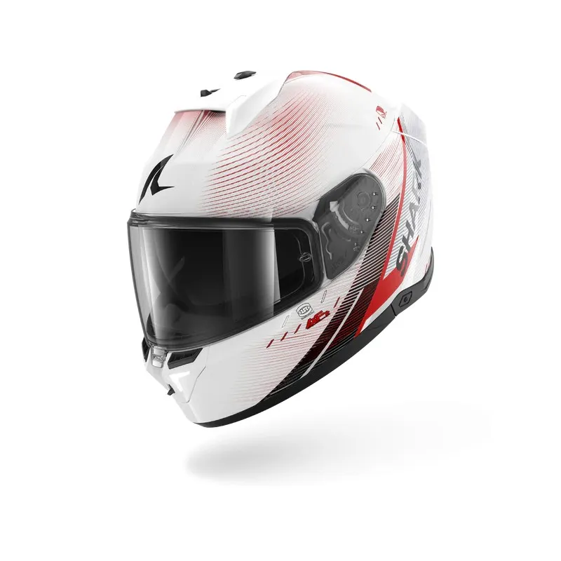 SHARK integral motorcycle helmet SKWAL i3 SPEED-TECH white / red / black