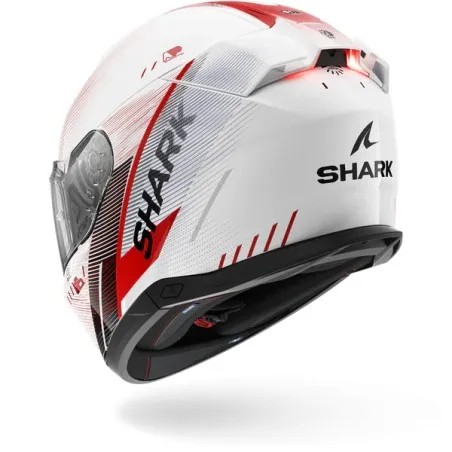 SHARK integral motorcycle helmet SKWAL i3 SPEED-TECH white / red / black